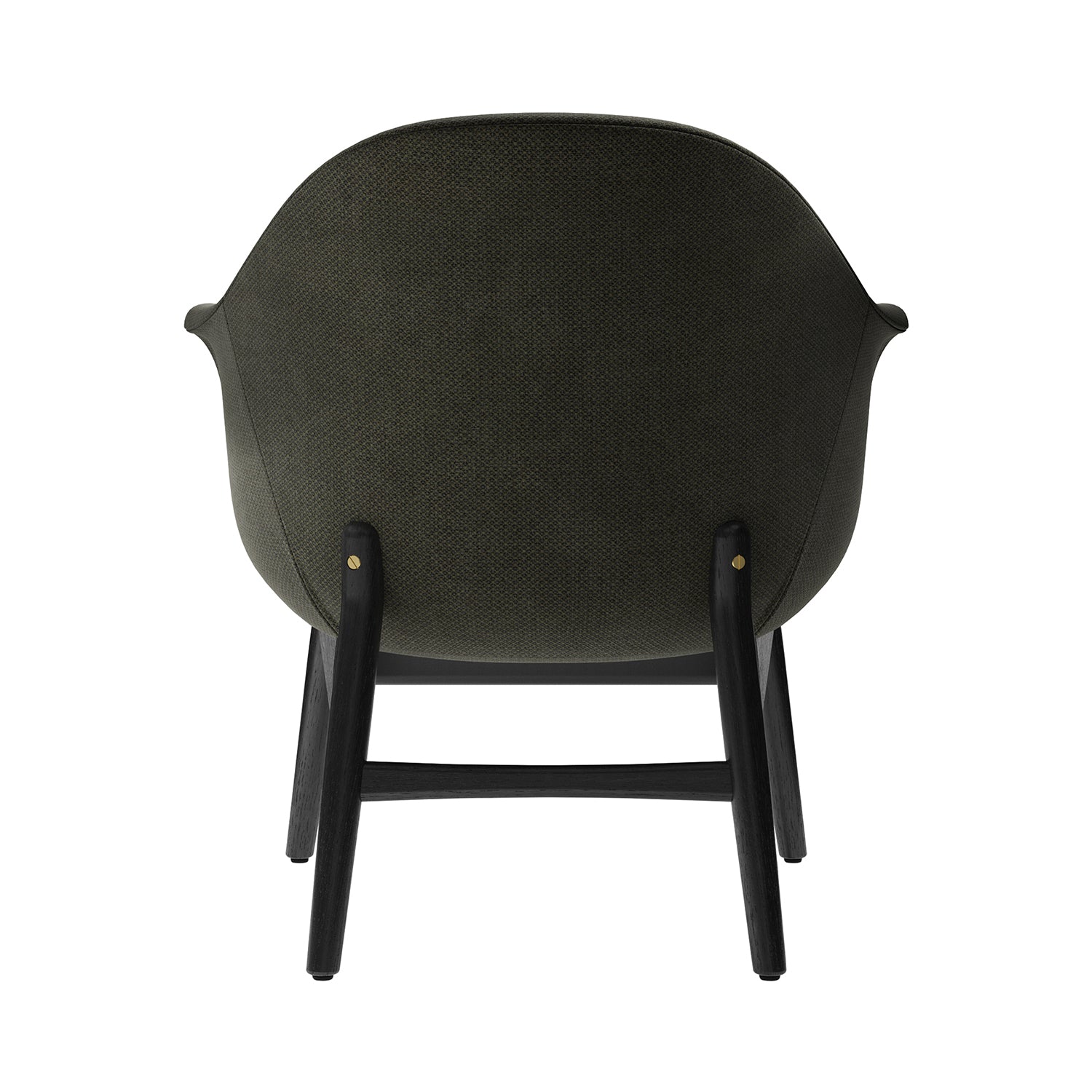 Harbour Lounge Chair: Black Oak + Fiord2 961
