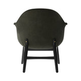 Harbour Lounge Chair: Black Oak + Fiord2 961