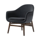 Harbour Lounge Chair: Dark Stained Oak + Fiord2 981