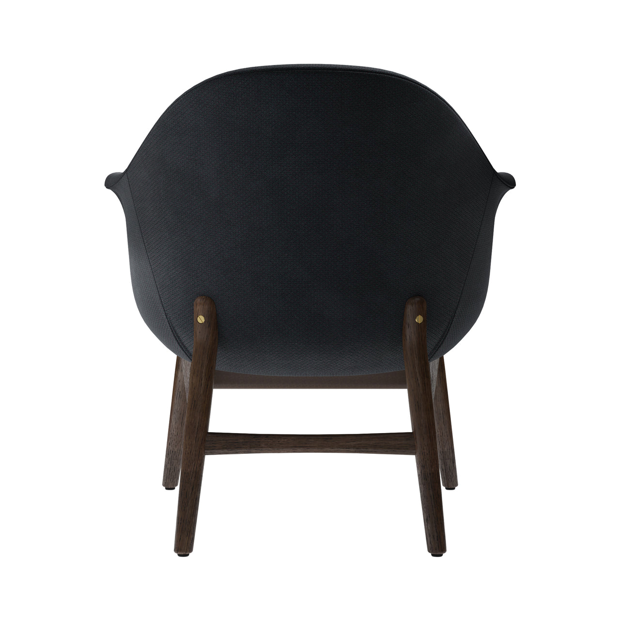 Harbour Lounge Chair: Dark Stained Oak + Fiord2 981