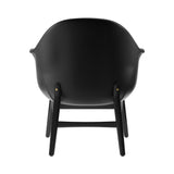 Harbour Lounge Chair: Black Oak + Dakar 0842