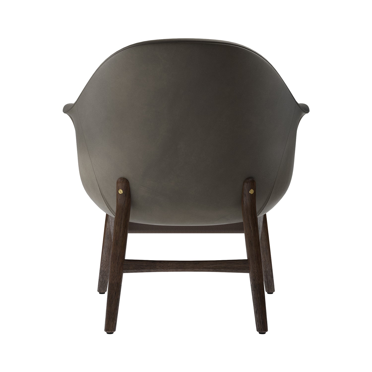 Harbour Lounge Chair: Dark Stained Oak + Dakar 0311