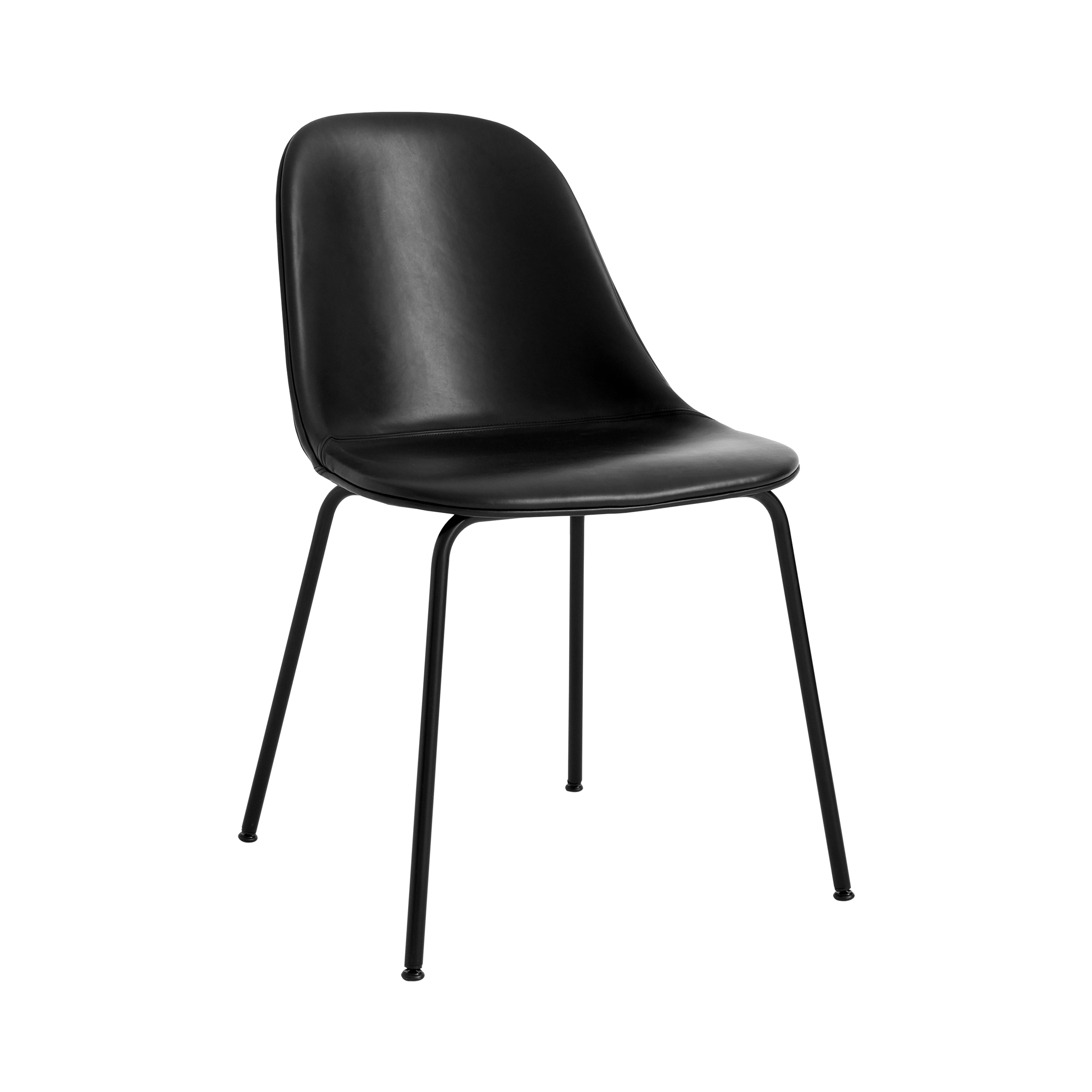 Harbour Side Chair: Steel Base Upholstered + Dakar 0842