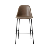 Harbour Bar + Counter Side Chair: Steel Base Upholstered + Bar + Dakar 0311