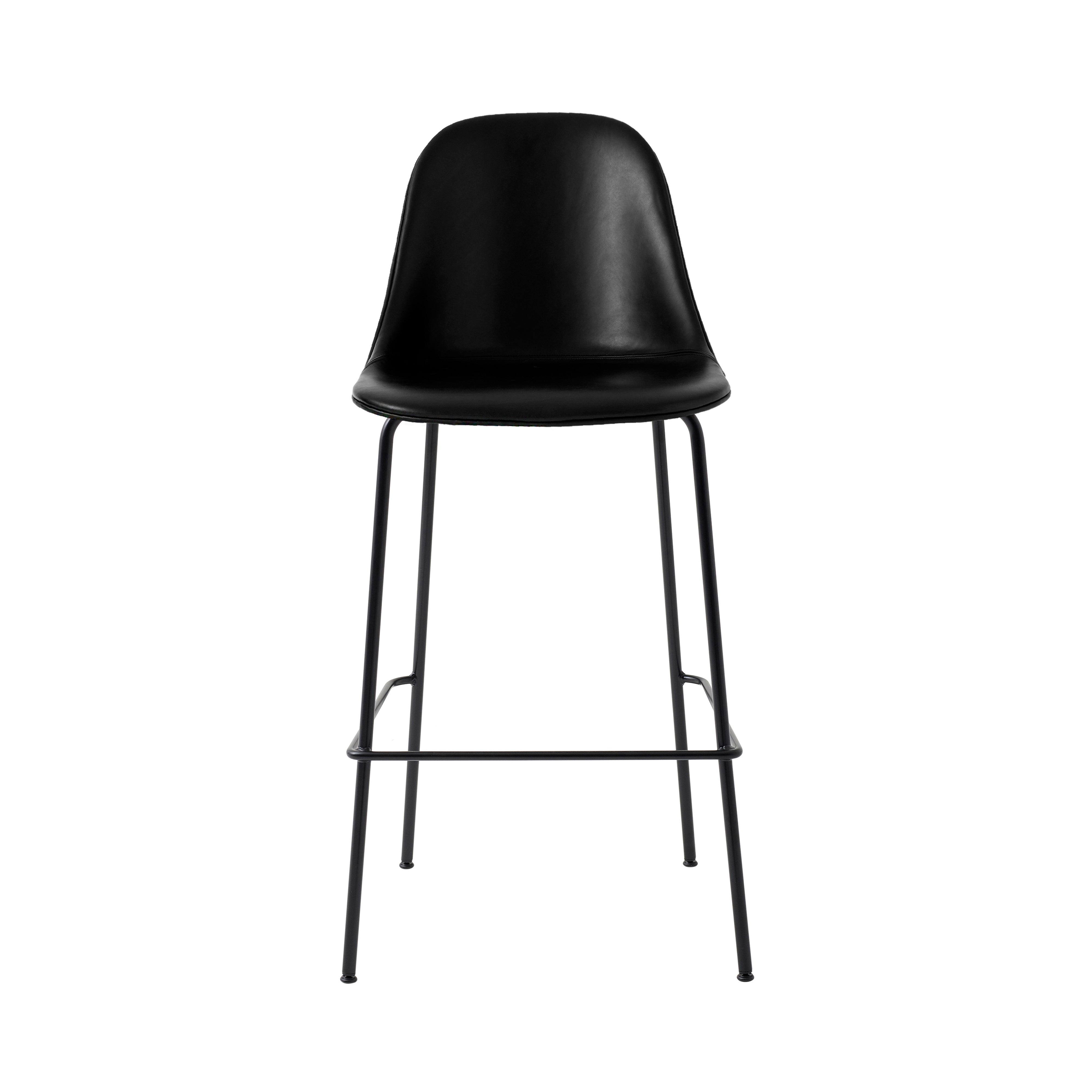 Harbour Bar + Counter Side Chair: Steel Base Upholstered + Bar + Dakar 0842