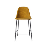 Harbour Bar + Counter Side Chair: Steel Base Upholstered + Counter + Champion 041