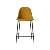 Harbour Bar + Counter Side Chair: Steel Base Upholstered + Counter