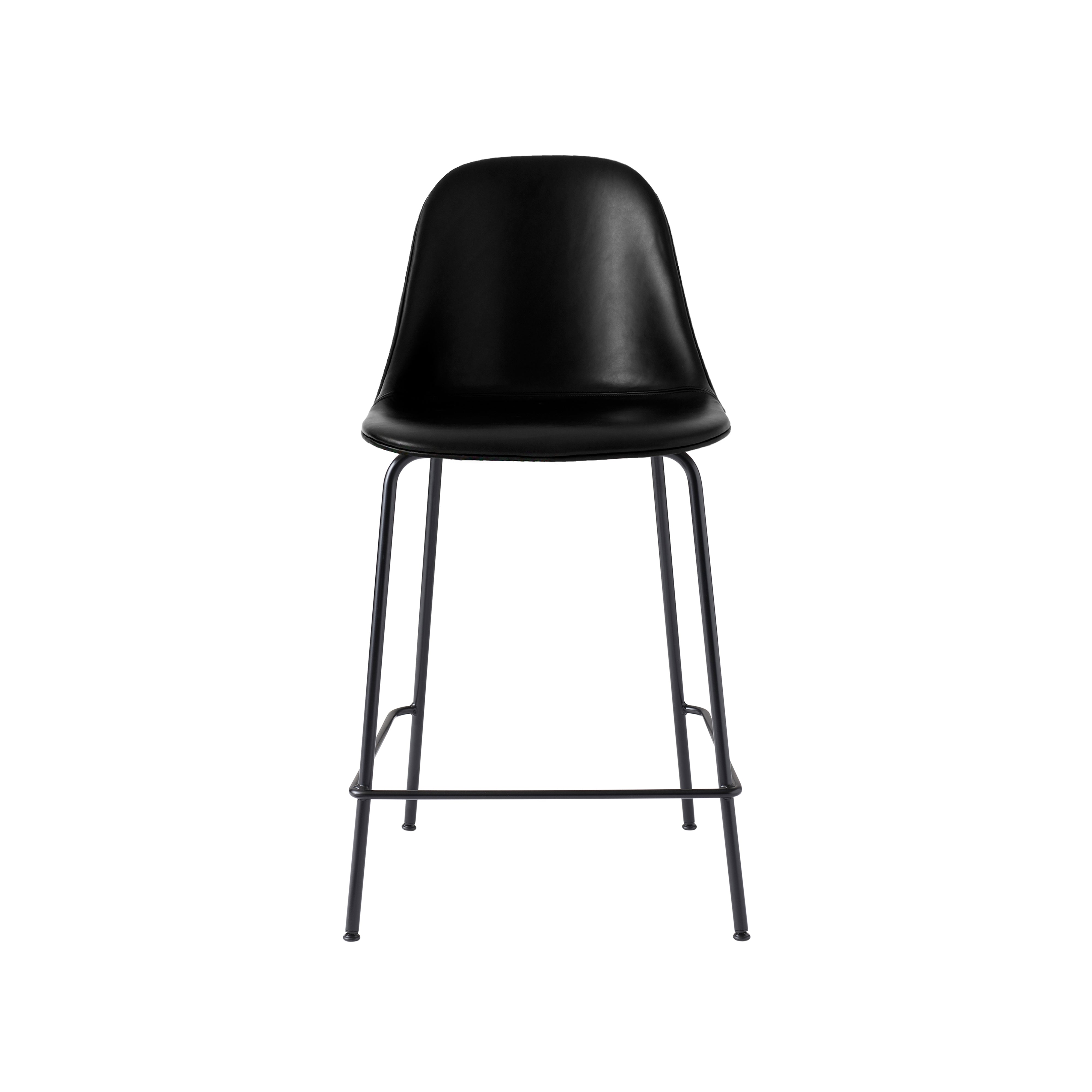 Harbour Bar + Counter Side Chair: Steel Base Upholstered + Counter + Dakar 0842
