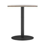 Harbour Column Dining Table: Rectangle + Kunis Breccia + Round