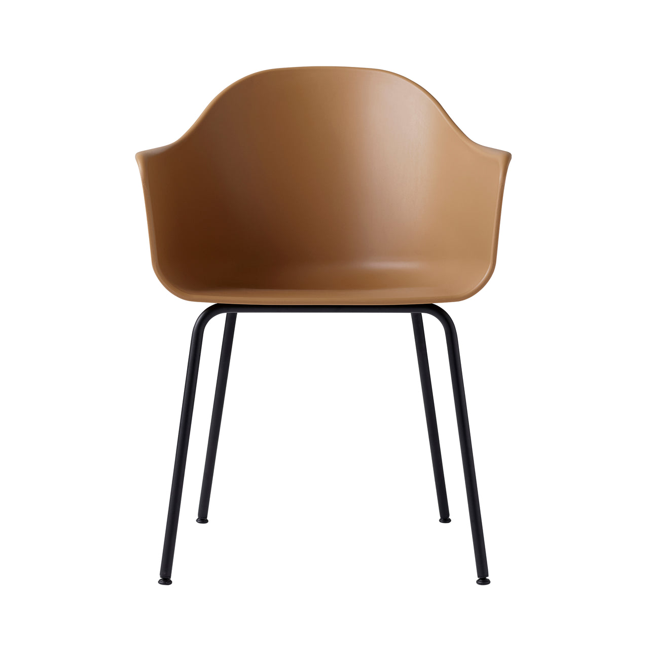 Harbour Dining Chair: Steel Base + Khaki