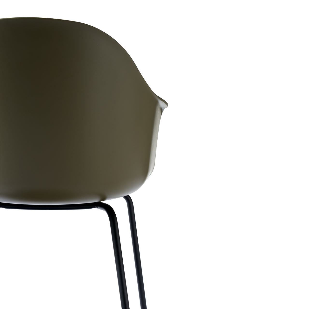 Harbour Dining Chair: Steel Base