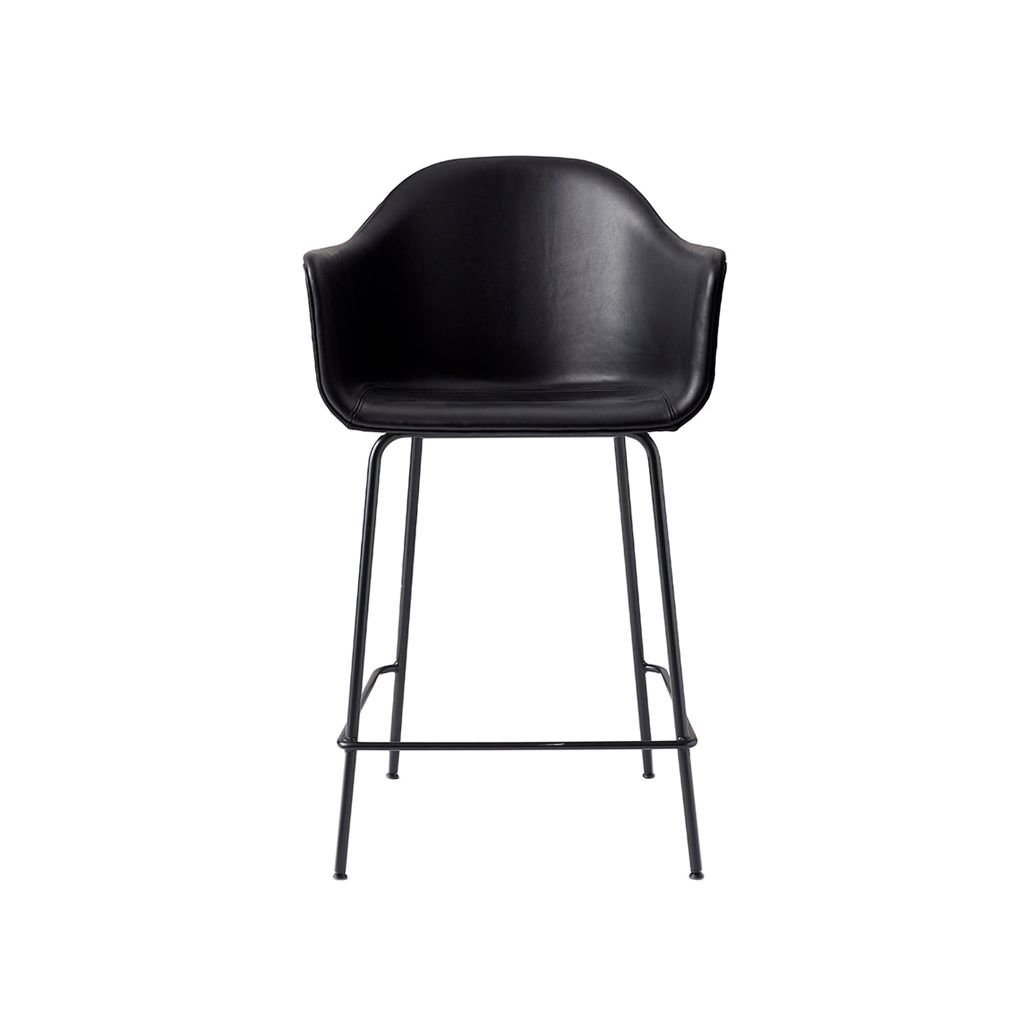 Harbour Bar + Counter Chair: Steel Base Upholstered + Counter + Dakar 0842