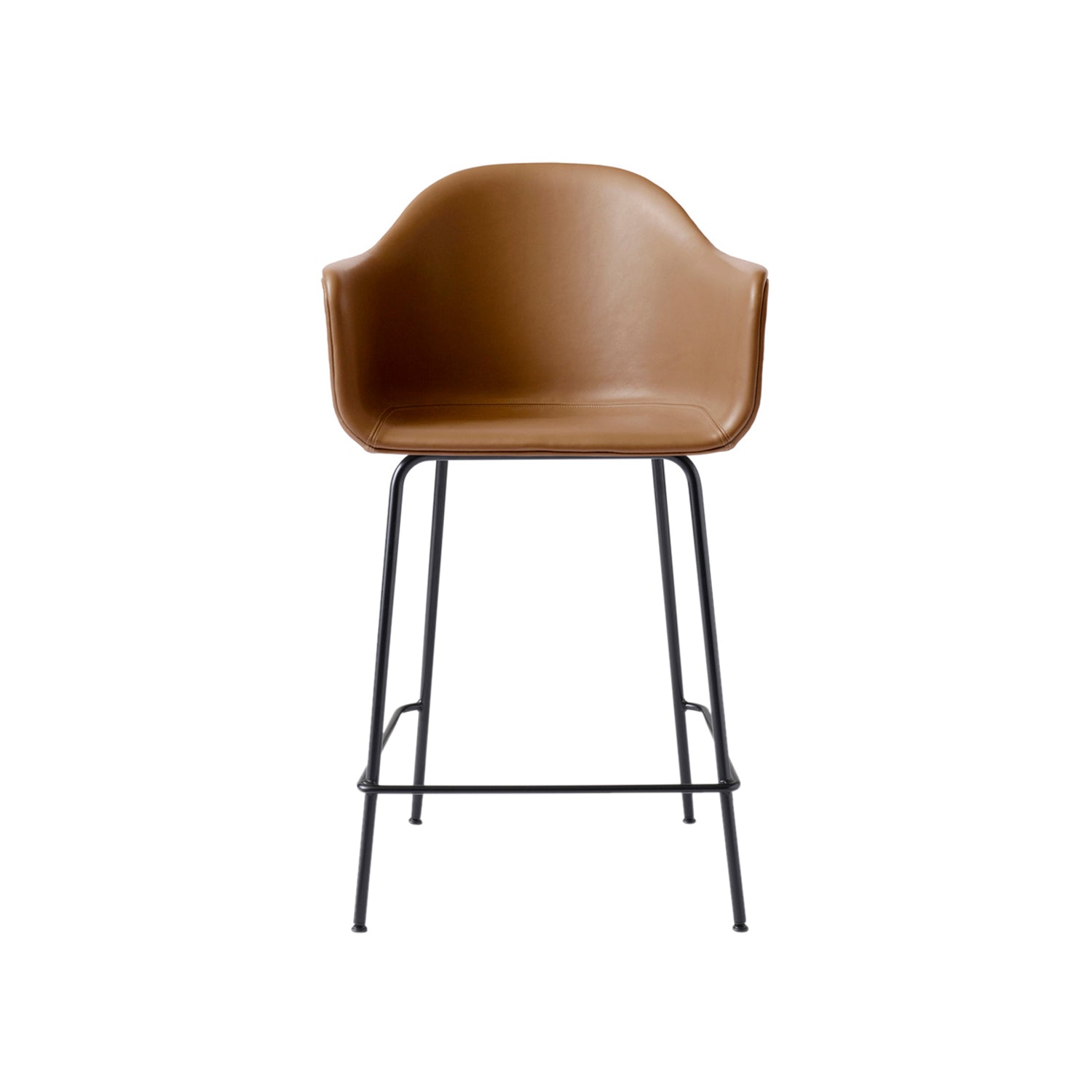 Harbour Bar + Counter Chair: Steel Base Upholstered + Counter + Dakar 0250