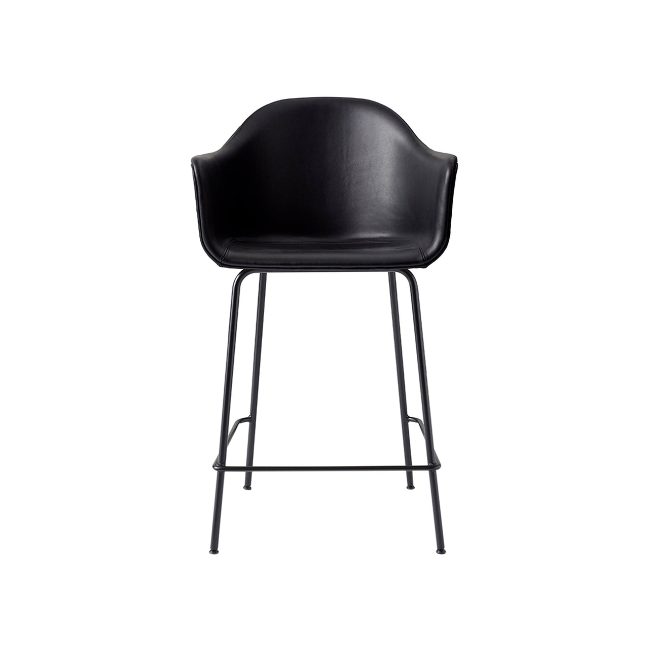 Harbour Bar + Counter Chair: Steel Base Upholstered + Counter + Dakar 0842