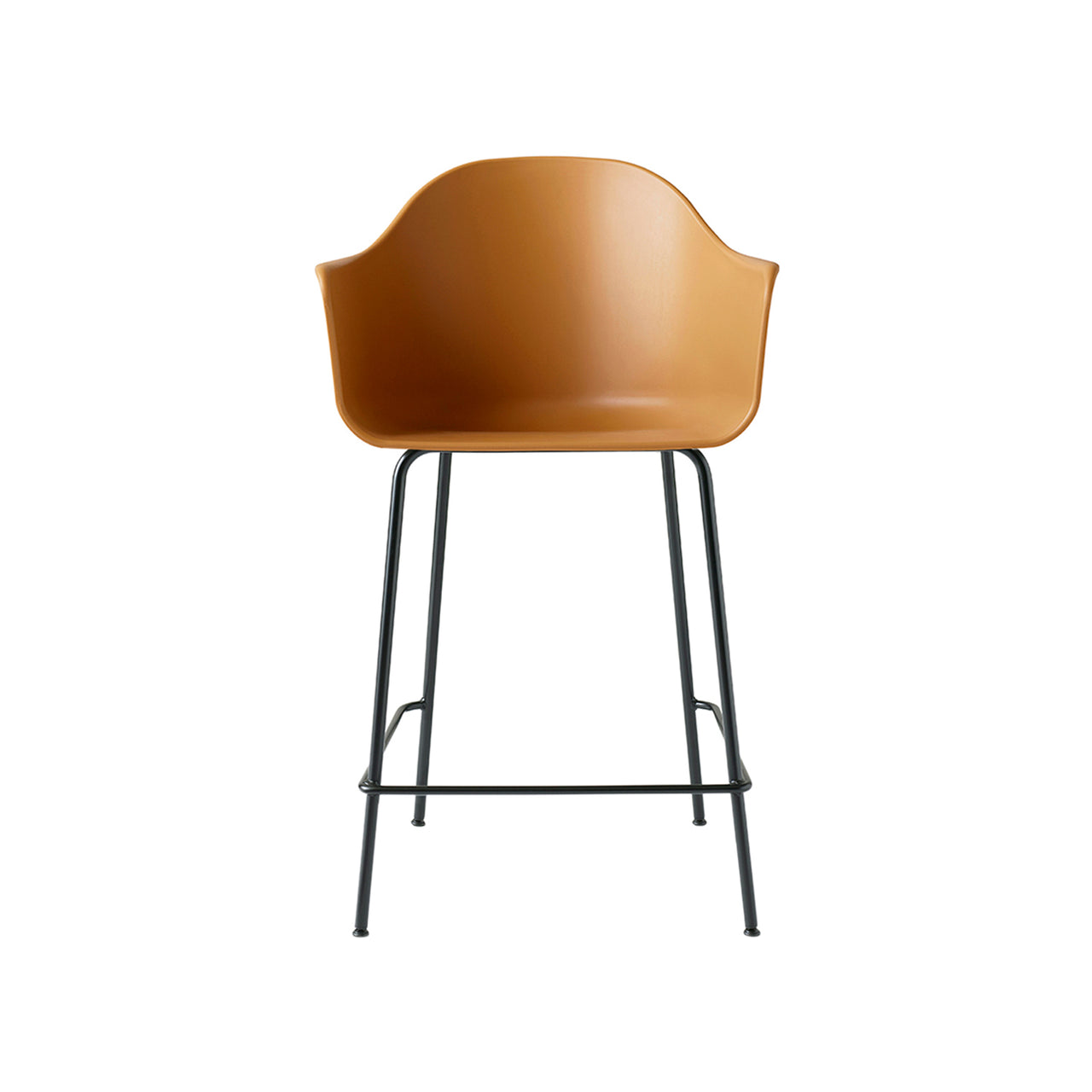 Harbour Bar + Counter Chair: Steel Base + Counter + Khaki