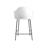 Harbour Bar + Counter Chair: Steel Base + Counter + White