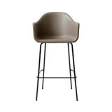 Harbour Bar + Counter Chair: Steel Base Upholstered + Bar + Dakar 0311