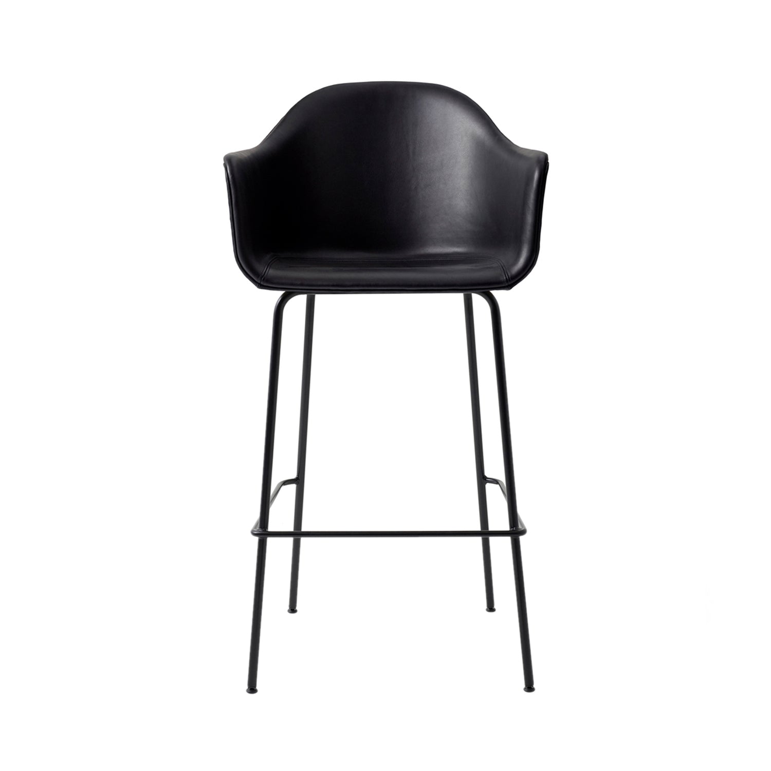 Harbour Bar + Counter Chair: Steel Base Upholstered + Bar + Dakar 0842