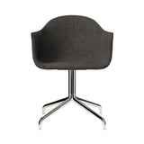 Harbour Dining Chair Star Base: Upholstered + Polished Aluminum