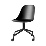 Harbour Side Chair Star Base with Casters: Black