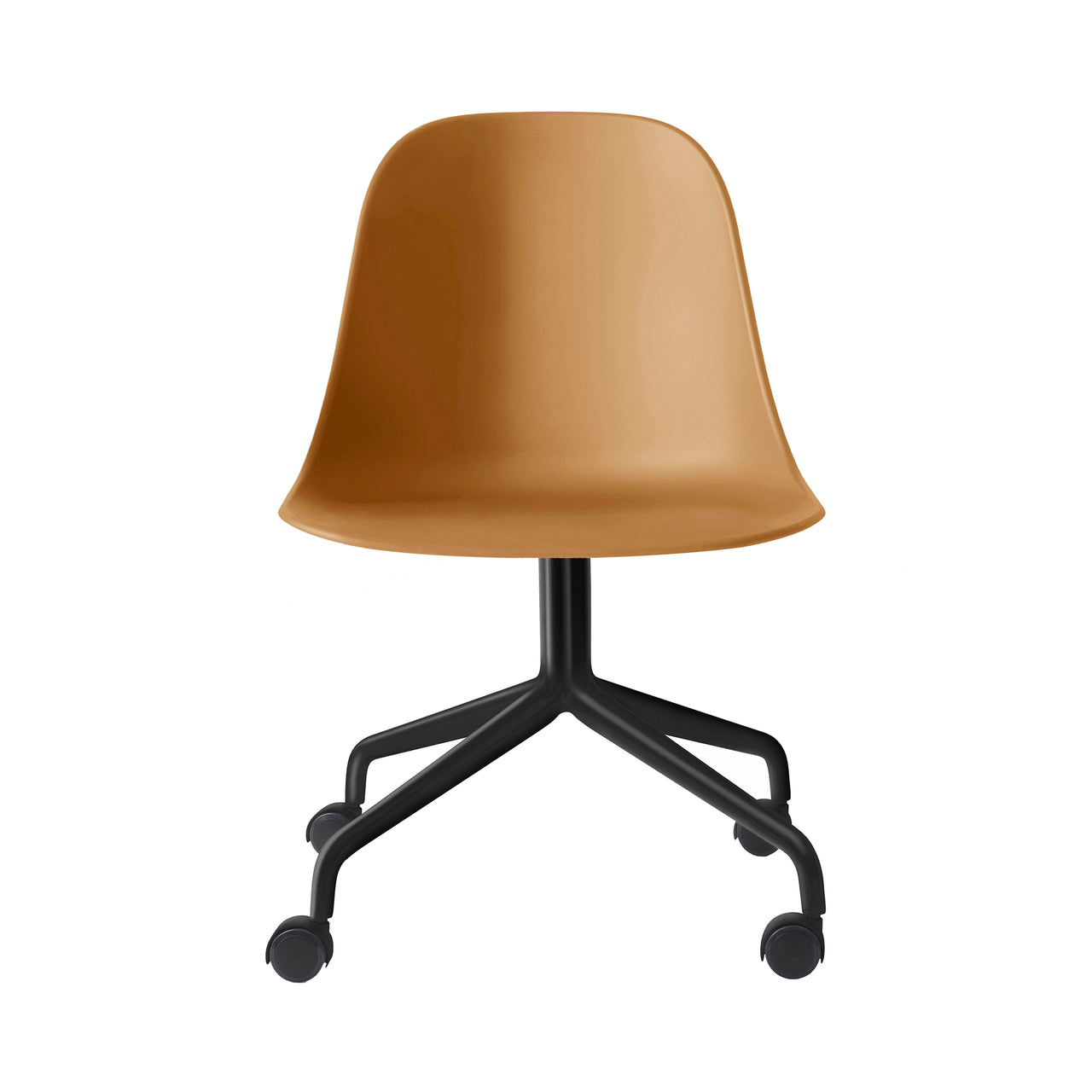 Harbour Side Chair Star Base with Casters: Khaki