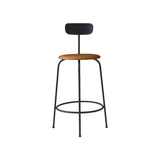 Afteroom Bar + Counter Chair: Upholstered + Counter + Black