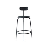 Afteroom Bar + Counter Chair: Upholstered + Counter + Black