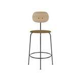Afteroom Bar + Counter Chair Plus: Seat Upholstered + Counter + Natural Oak + Boucle 06