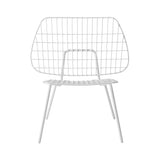 WM String Lounge Chair: Set of 2 + White