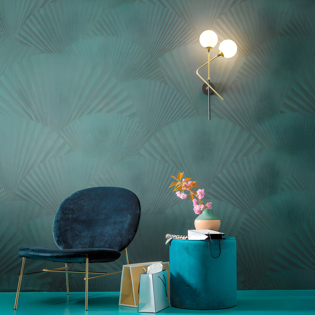 Galassia Wall Sconce: Double