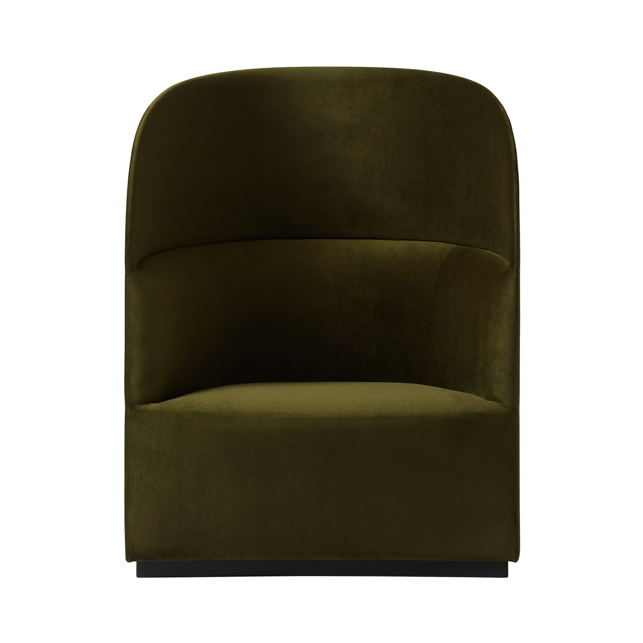 Tearoom High Back Lounge Chair: Without Power Outlet + Champion 035