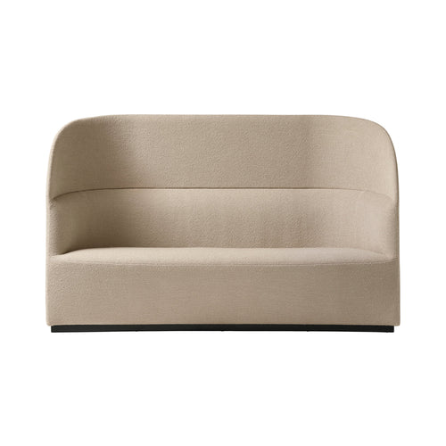 Tearoom Highback Sofa: Without Power Outlet + Boucle 02