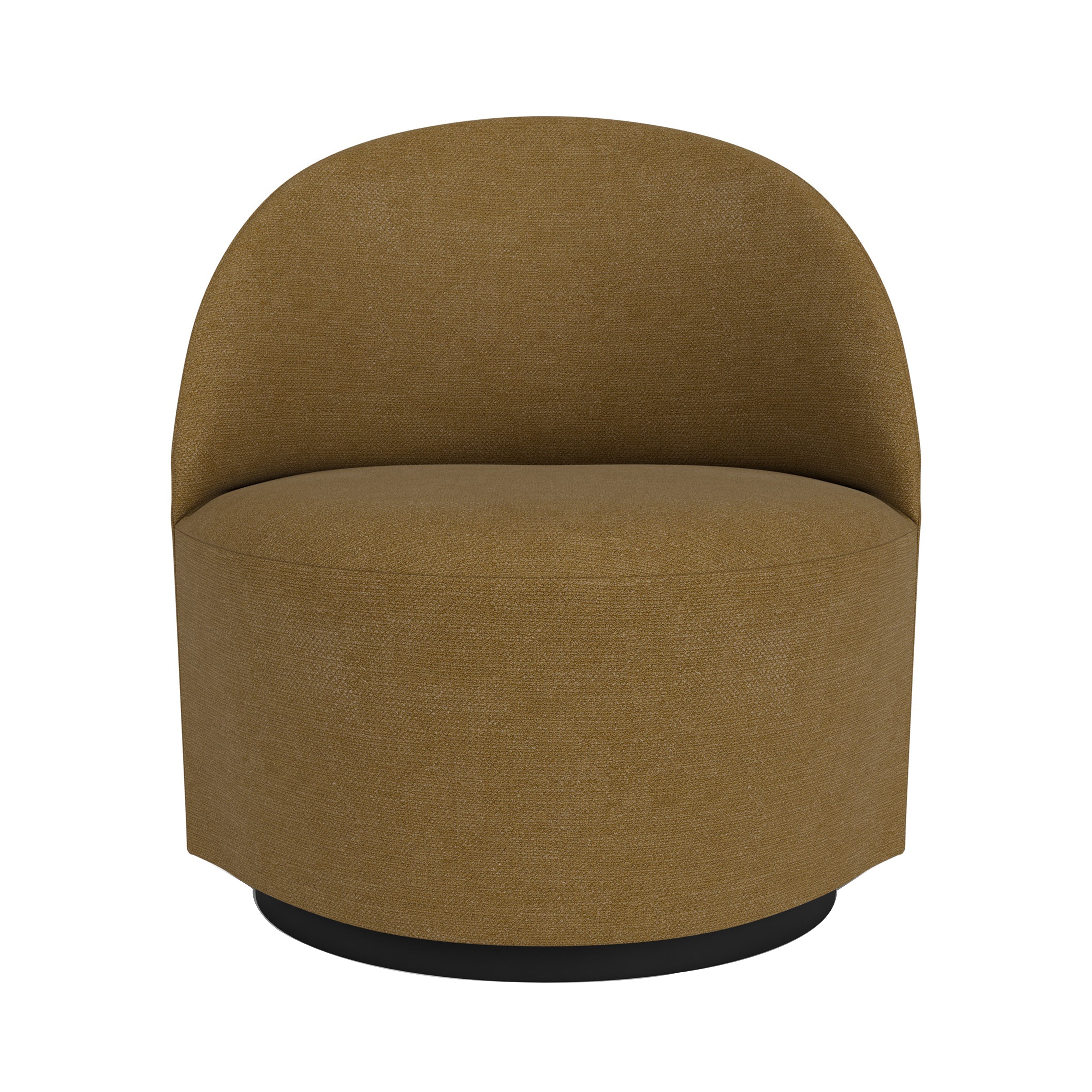 Tearoom Lounge Swivel Chair with Return: Boucle 06