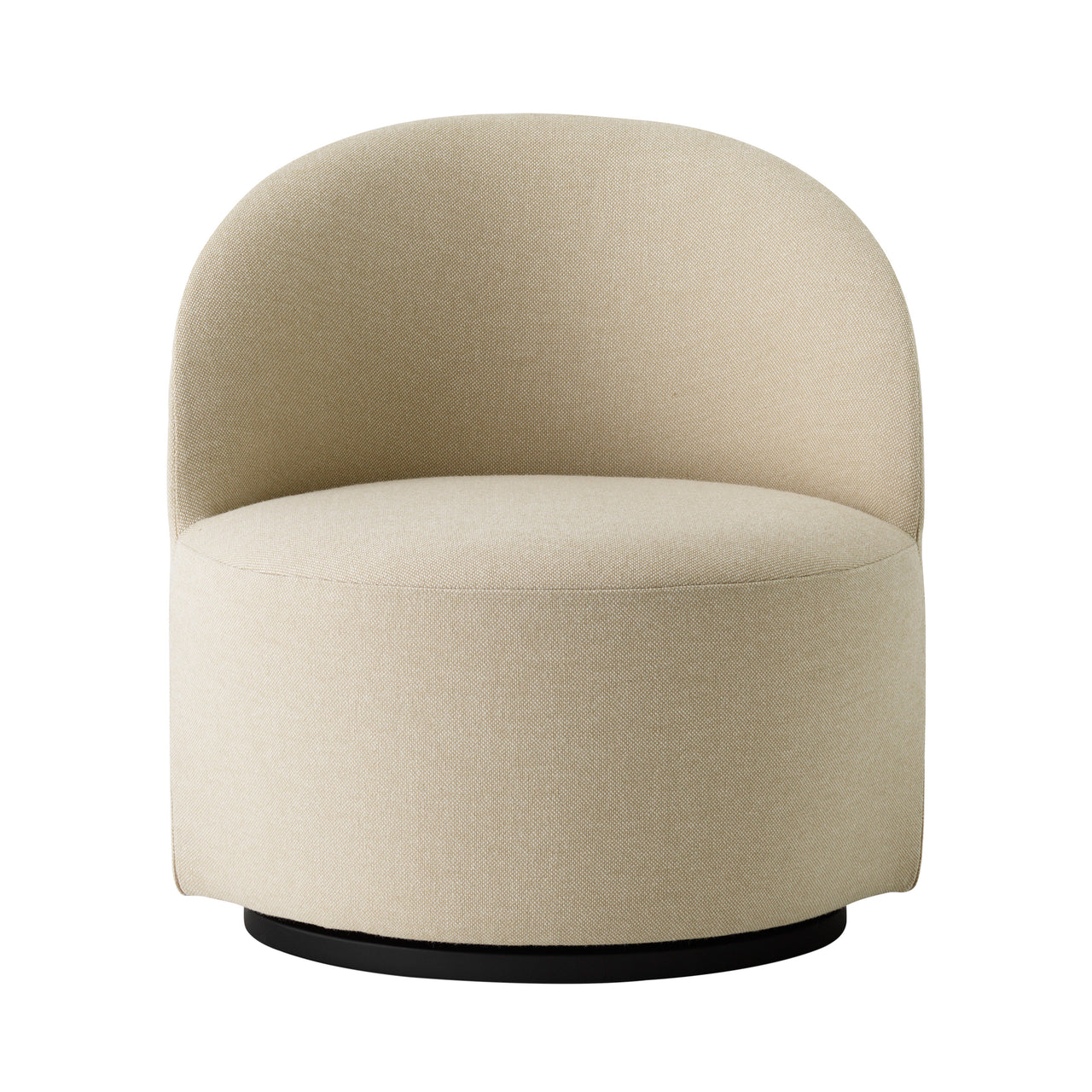 Tearoom Lounge Swivel Chair with Return