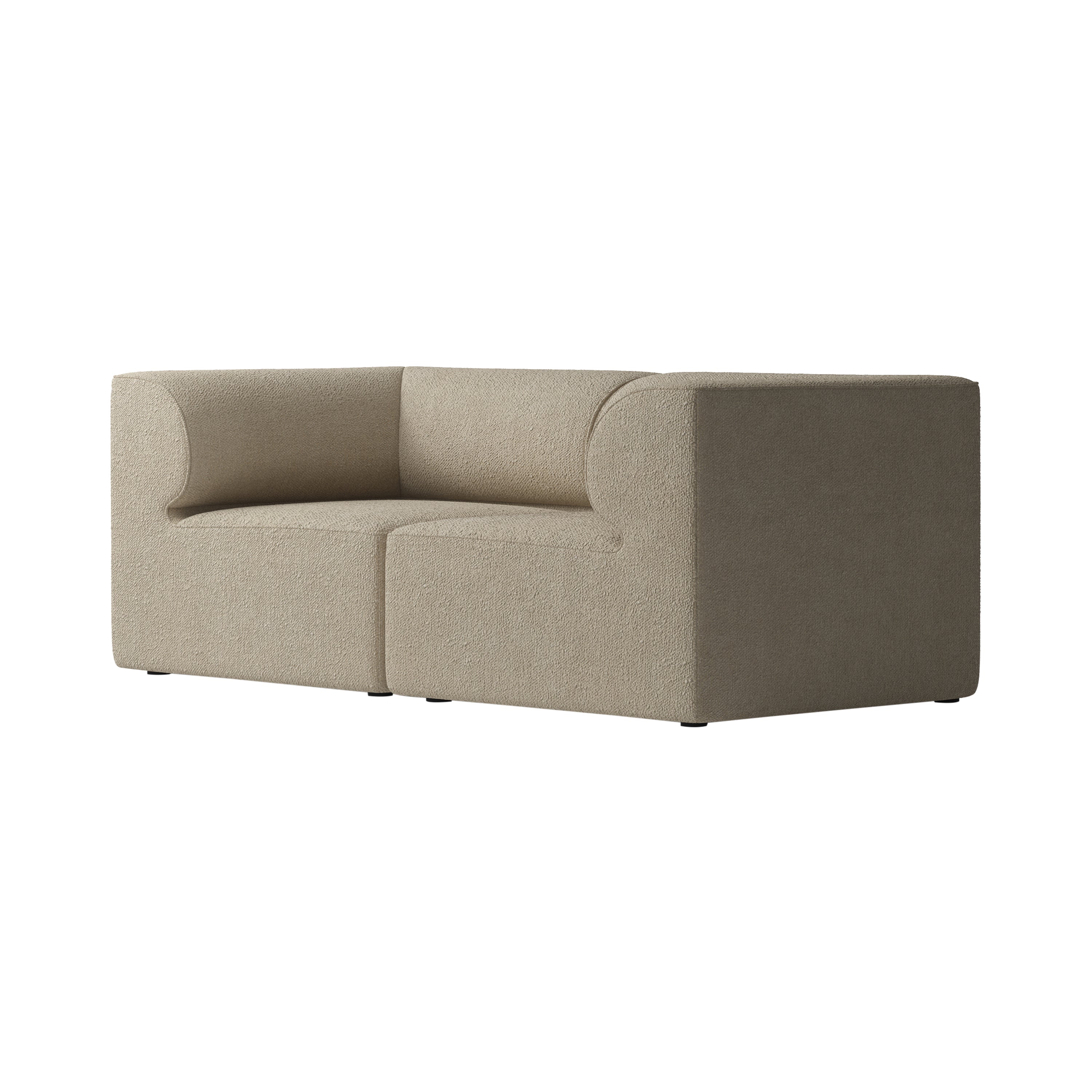 Eave Sofa: 2 Seater - Quick Ship + Boucle 02
