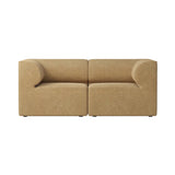 Eave Modular 2 Seater Sofa: Small + Configuration 1 + Boucle 06