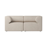 Eave Modular 2 Seater Sofa: Large + Configuration 1 +  Savanna 202