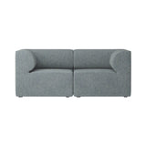 Eave Modular 2 Seater Sofa: Small + Configuration 1 + Safire 012