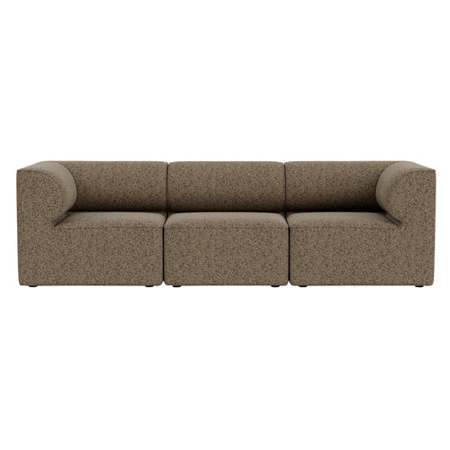 Eave Modular 3 Seater Sofa: Small + Configuration 2 + Safire 0001