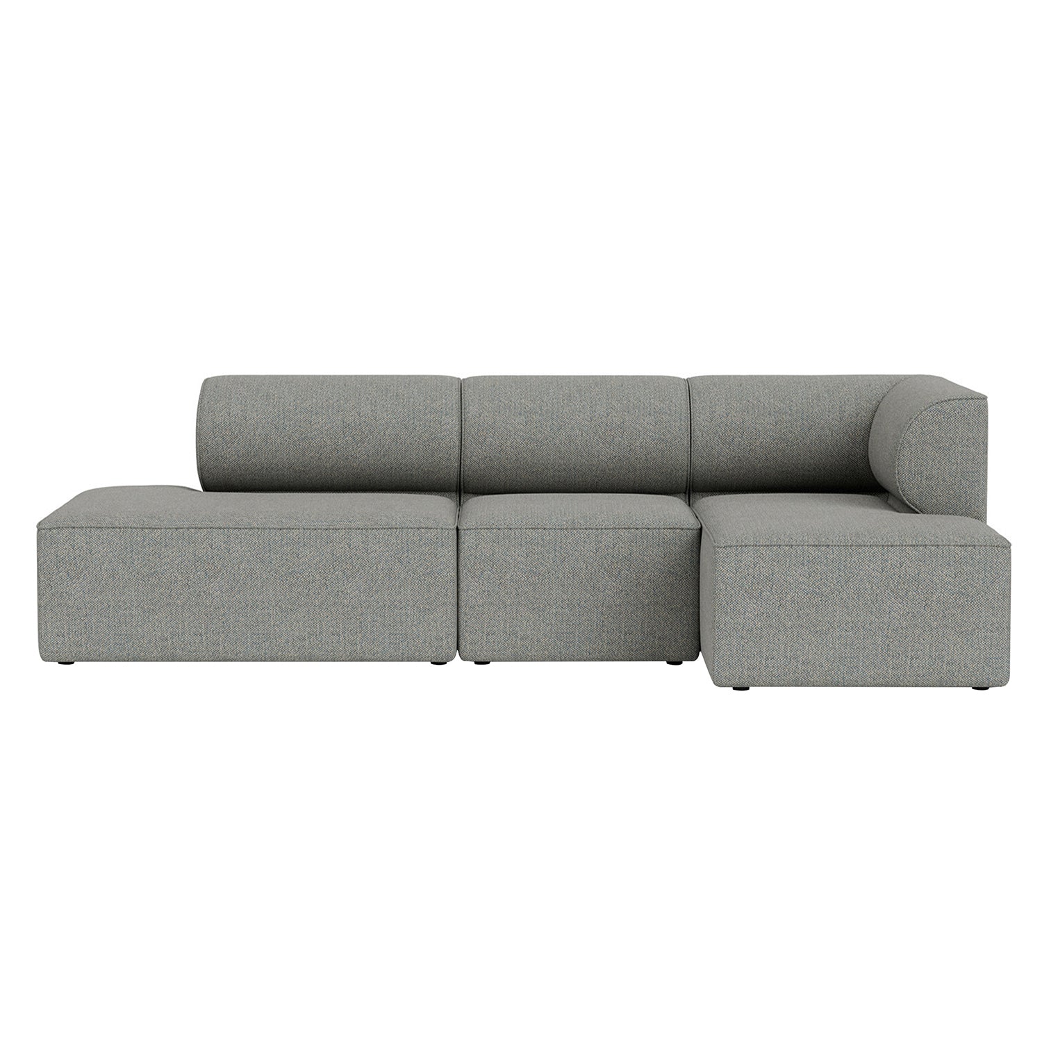 Eave Modular 3 Seater Sofa: Small + Configuration 09 + Safire 012