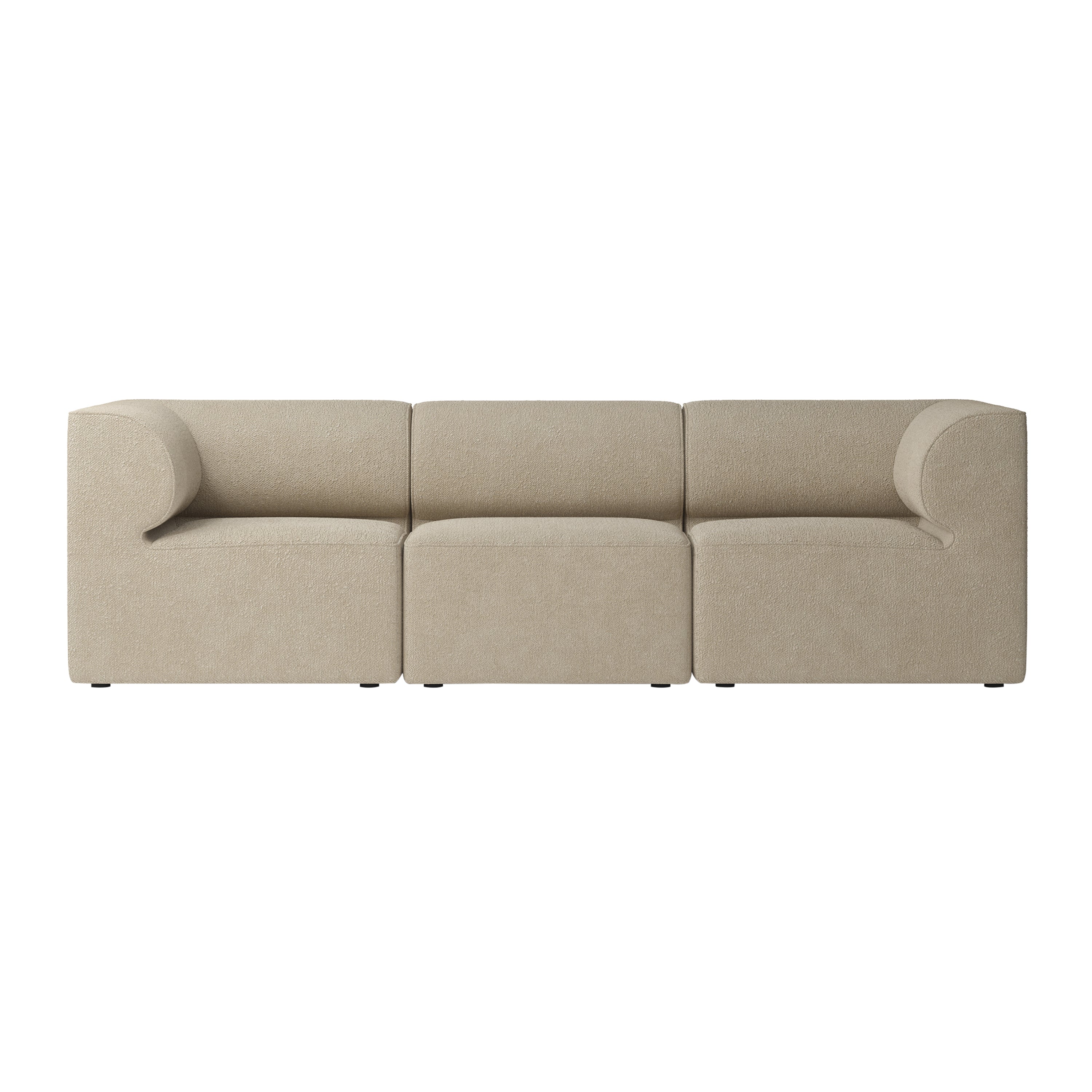 Eave Sofa: 3 Seater - Quick Ship + Boucle 02