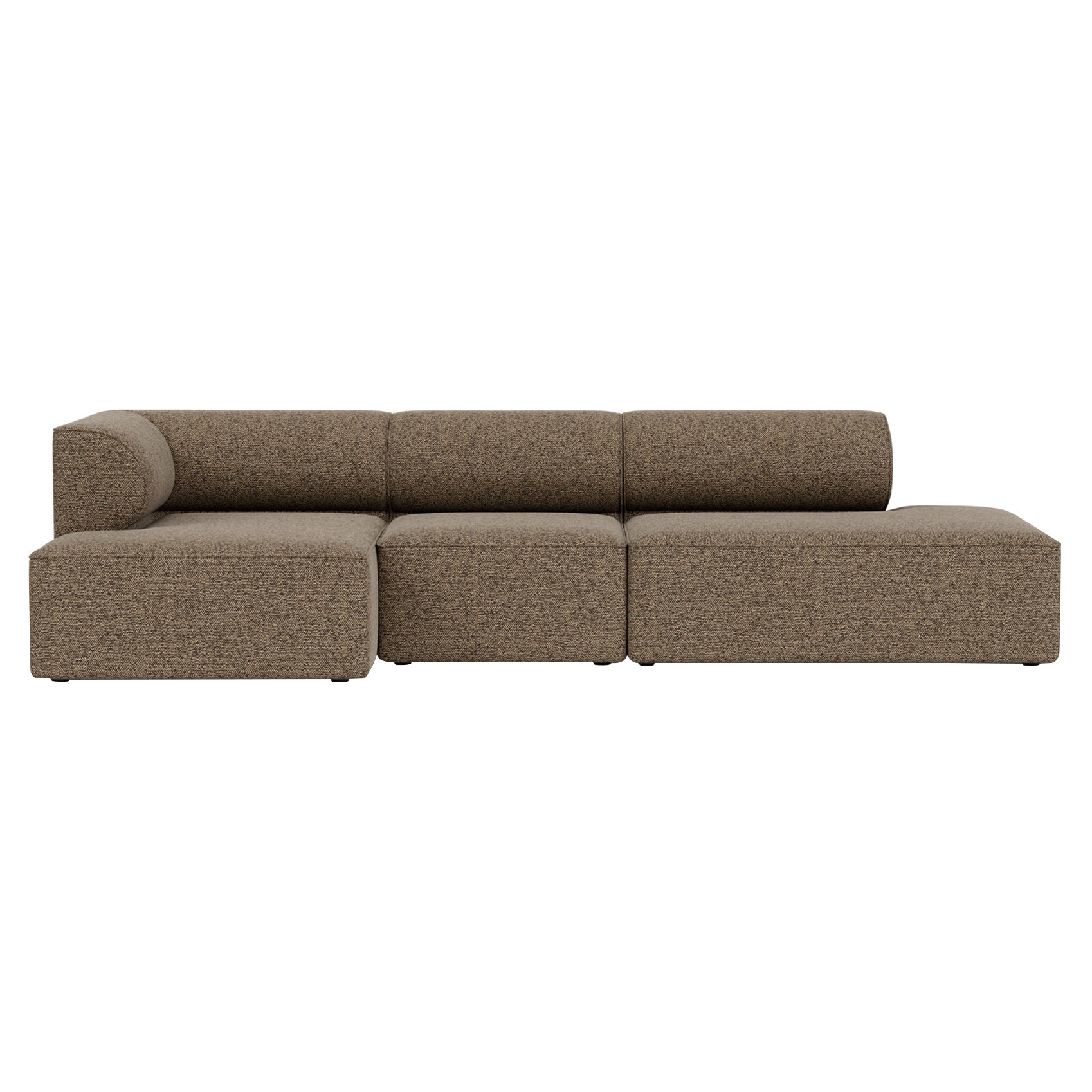 Eave Modular 3 Seater Sofa: Large + Configuration 10 + Safire 001