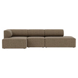 Eave Modular 3 Seater Sofa: Large + Configuration 10 + Safire 001