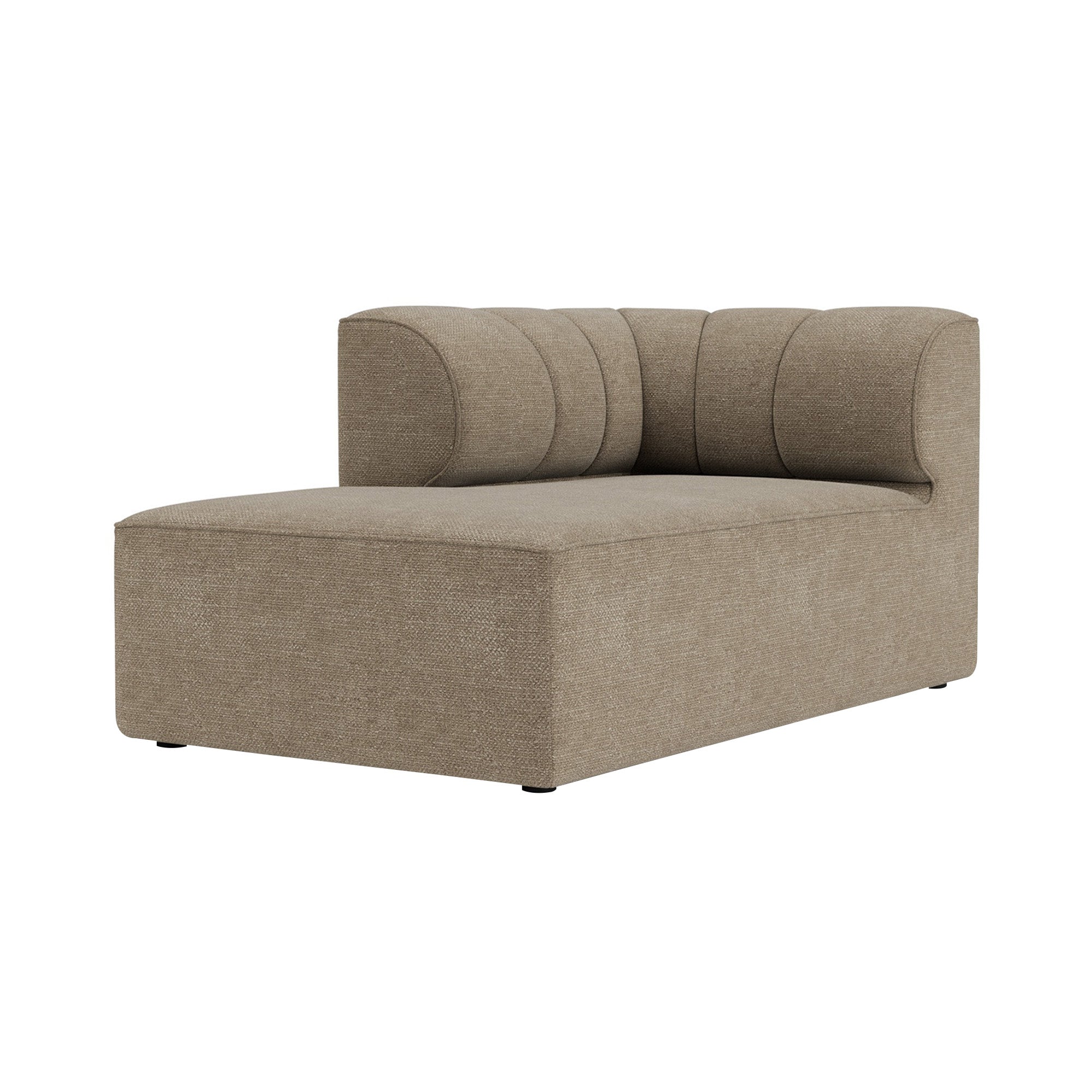 Eave Seamline Sofa Modules: Left + Chaise Lounge  + Boucle 02