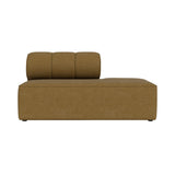 Eave Seamline Sofa Modules: Right + Open Ended + Boucle 06