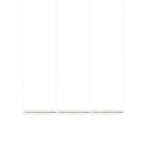 Vale System X-Axis Pendant Light: Horizontal + End-to-End + Vale 3 + Anthracite