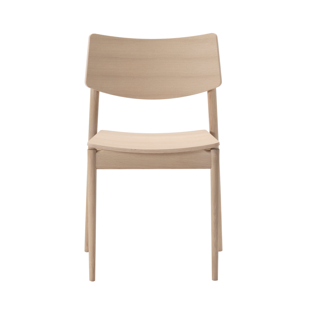 Shibuya Cafe Dining Chair A-DC01: Pure Oak