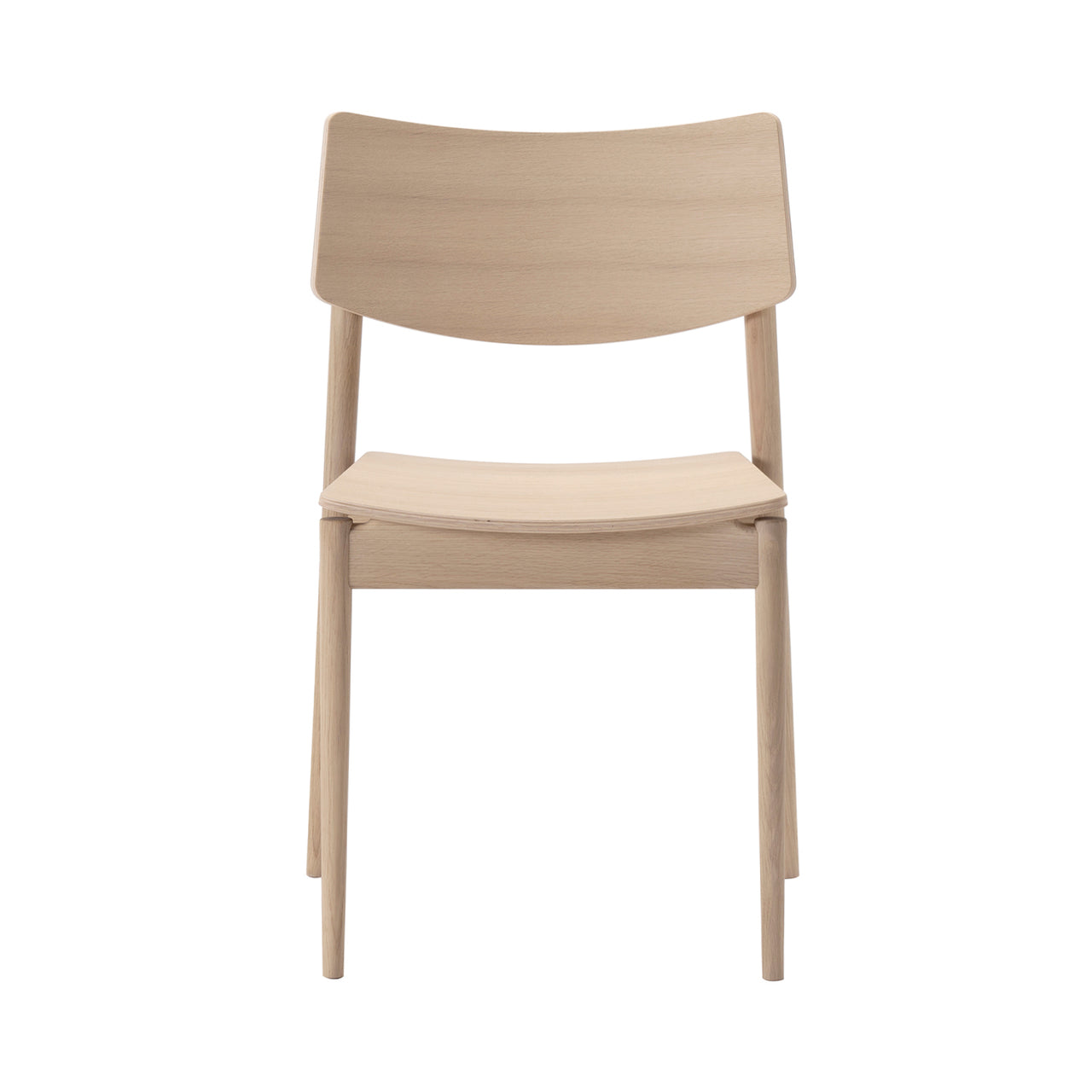 Shibuya Cafe Dining Chair A-DC01: Pure Oak