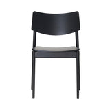 Shibuya Cafe Dining Chair A-DC01: Grain Matte Black