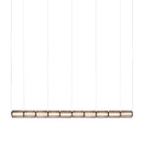 Column 175 Horizontal Pendant: 10 Units + Carbon